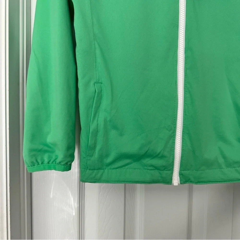 Columbia Youth Reversible‎ Pixel Grabber Jacket Green Floral Medium 10-12 NWT